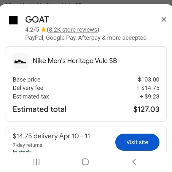 Nike SB Heritage VULC Classic Black & White Skater Street Shoe Sneakers NIB - Picture 11 of 11